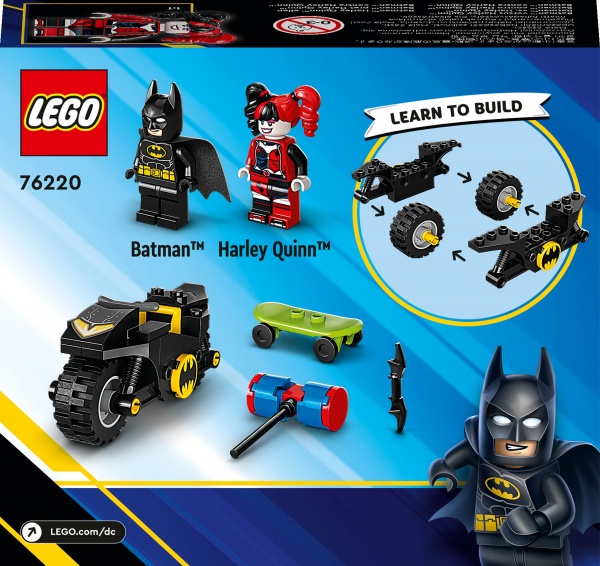 Конструктор LEGO Super Heroes DC Бетмен проти Харлі Квін 76220