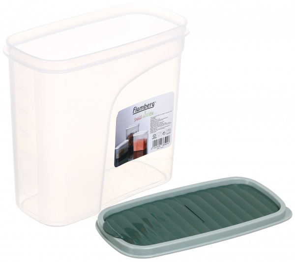 Ємність для зберігання Sand 1,8 л трав`яна Flamberg Smart Kitchen