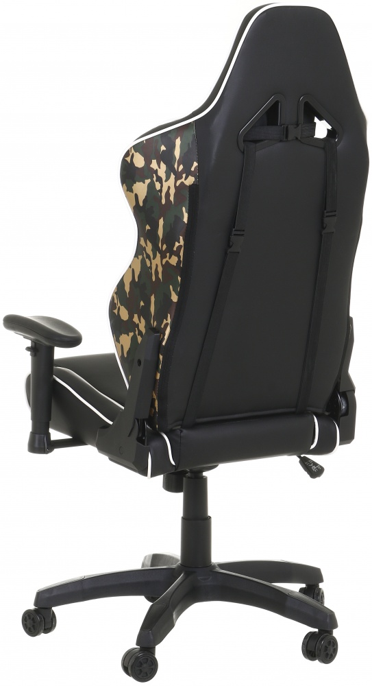 Кресло игровое Сана черный/серый/камуфляж