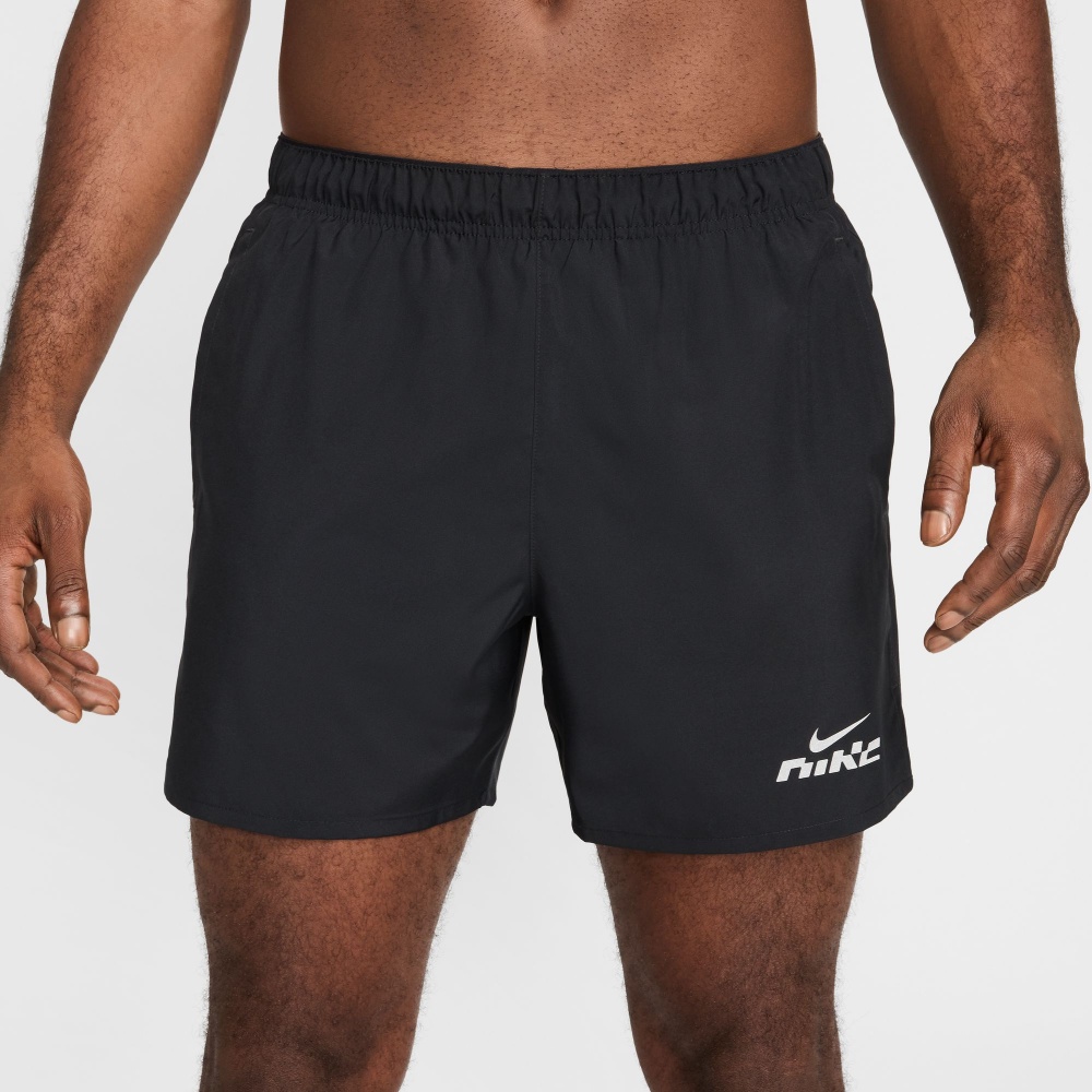 Шорти Nike M NK DF CHLLGR 5BF FLASH SHORT IB4129-010 р. M чорний