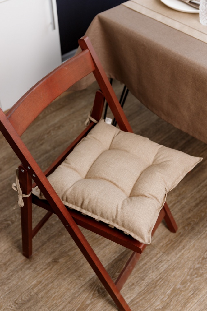 Подушка на стул 40х40 Корица Мокко Прованс