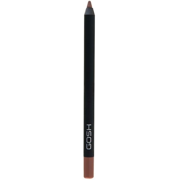 Олівець для губ Gosh водостійкий 011 Nougat коричневий 1,4 г