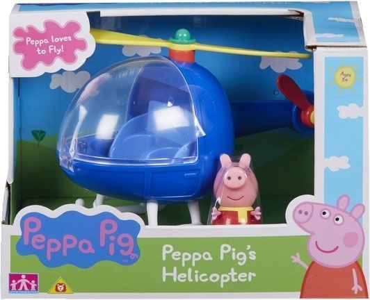 Набір іграшок Peppa Pig Гелікоптер Пеппи 