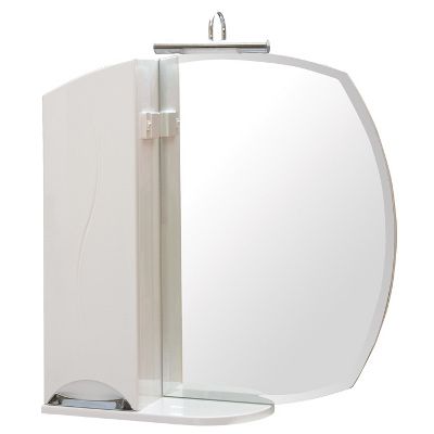 Шкафчик с зеркалом Аква-Родос Глория ZGLP65L 65x82 cм