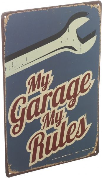 Табличка декоративная Гараж 30x20 см 