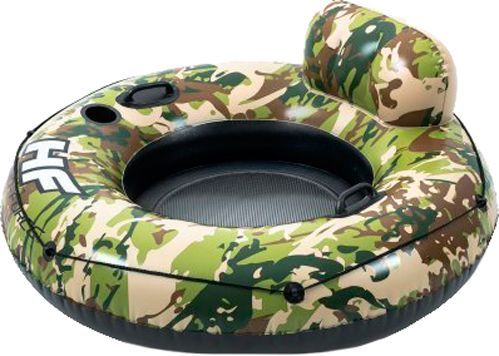 Круг для купания Bestway 135х Camo cruiser зеленый