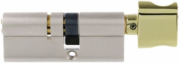 Циліндр Mul-T-Lock 7х7 43x33 ключ-вороток 76 мм нікельлатунь