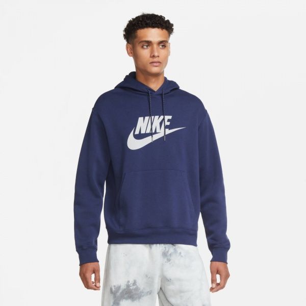 Джемпер Nike M NSW HOODIE PO BB Q5 CU4373-410 р. M блакитний