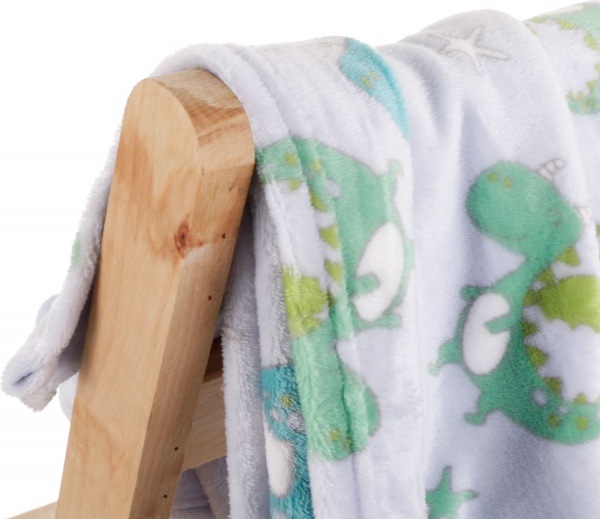 Плед Lotus Дракончик 100x120 см ментоловий 21kf-01 