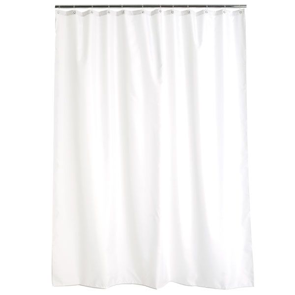 Штора для душа Luna Solid White