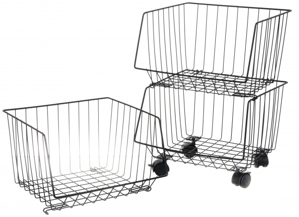 Органайзер LAYER металл на колесах 31х29х59 см черный CY-0201 