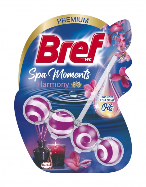 Блок с чистящим средством Bref Spa Moments Гармония 2914365 