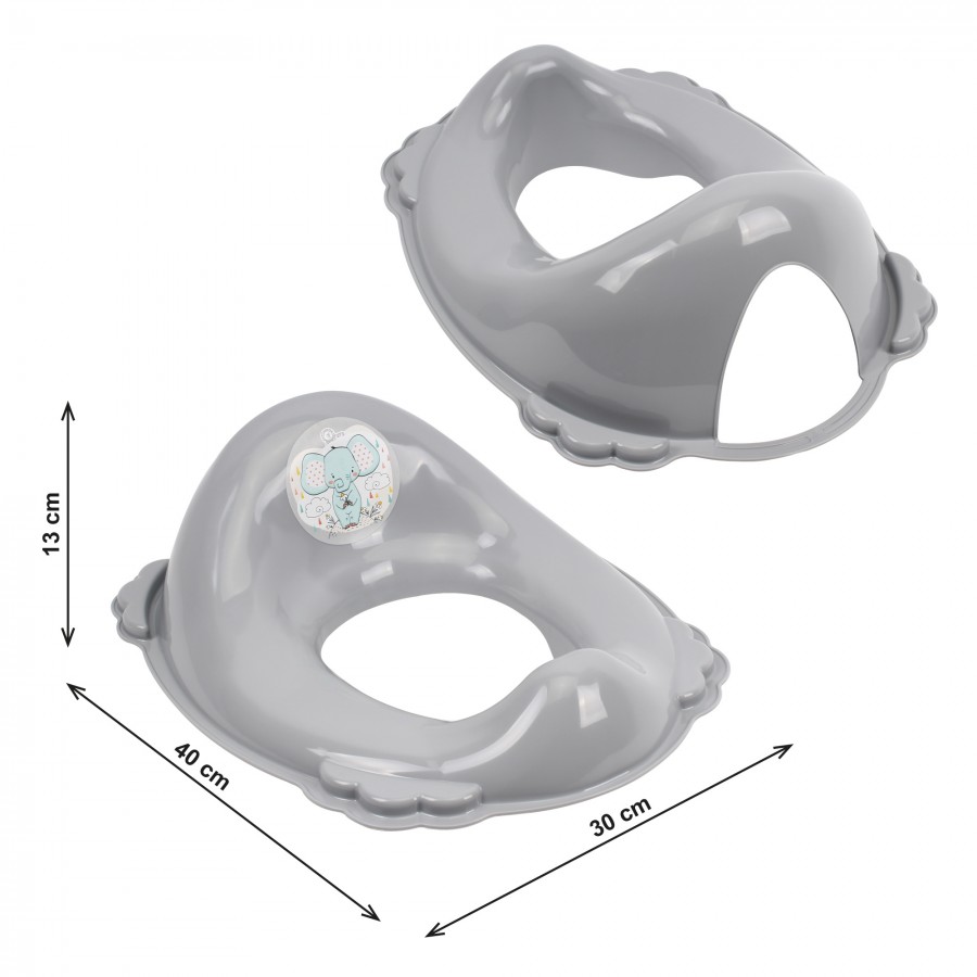 Накладка на унитаз ТехноК зеленая арт. 1492