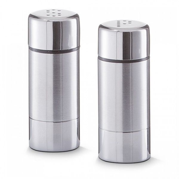 Набор для специй (солонка + перечница h7 см) металл Kesper