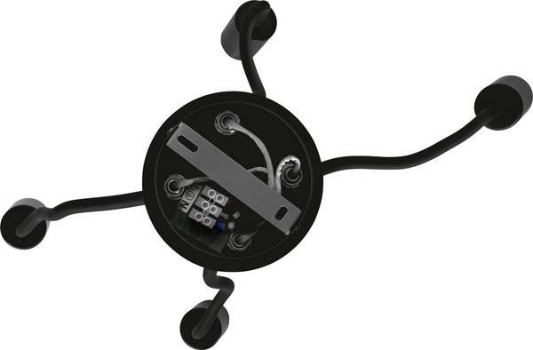 Люстра потолочная Ledvance Vintage Edition 1906 Pipe Flex 5x60 Вт E27 черный 