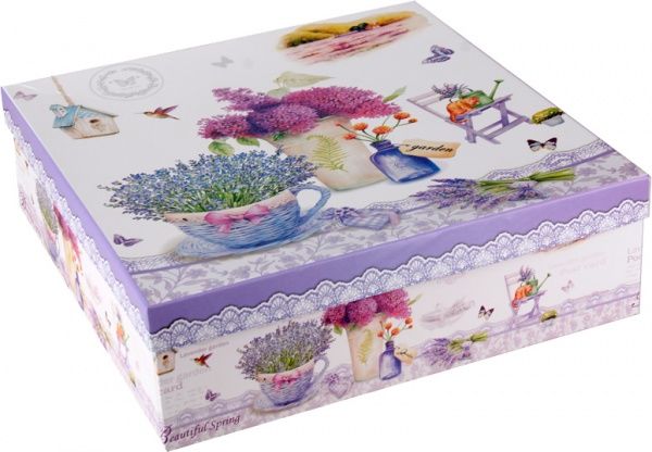 Набір тарілок Лаванда 7 предметів 924-532 Lefard