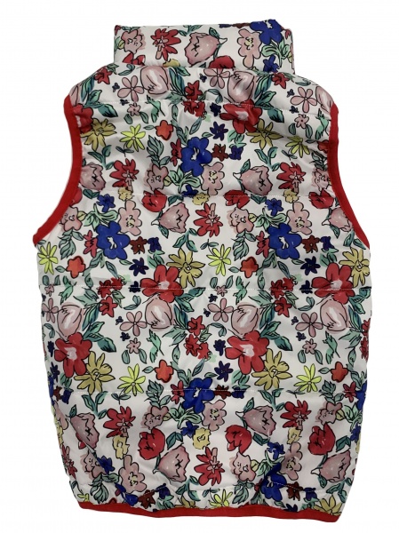 Жилет дитячий для дівчинки JOIKS р.128 червоний JD-18/128 