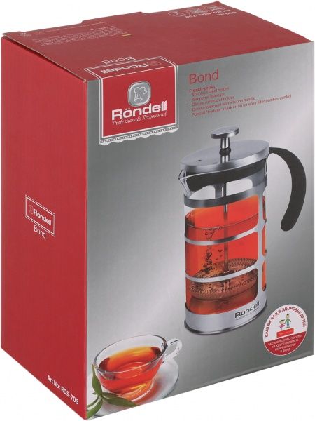 Френч-пресс Bond 600 мл RDS-708 Rondell