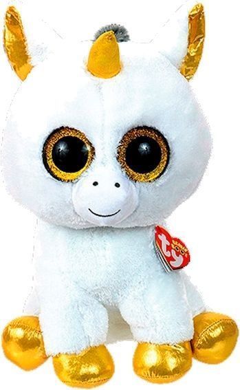 Іграшка TY Білий єдиноріг Pegasus 25 см