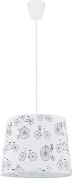 Підвіс TK Lighting Kids 1x60 Вт E27 білий 1898 