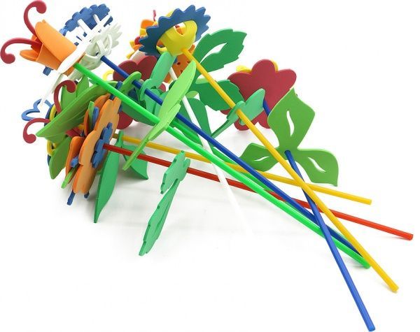 Набор для детского творчества Бомик Букет цветов пленка 9 шт. 382