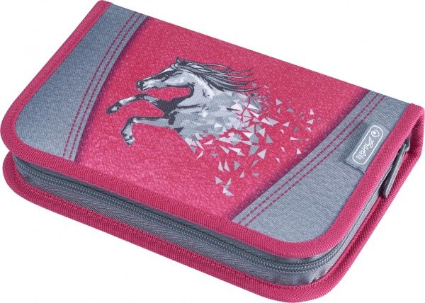 Пенал 31 предметов Magic Horse 50020935 Herlitz розовый