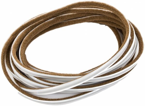 Пылезащитная щетка короткий ворс Schlegel 5,5 м 7,9x6 мм хаки