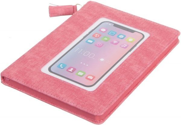 Блокнот A5 Офис розовый