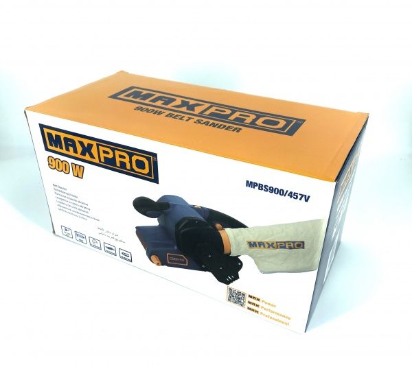 Стрічкова шліфмашина Max pro MPBS900/457V