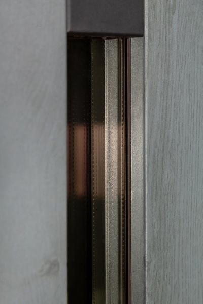 Дверь входная Булат Термо House - 705 стеклопакет антрацит 2050x950 мм левая