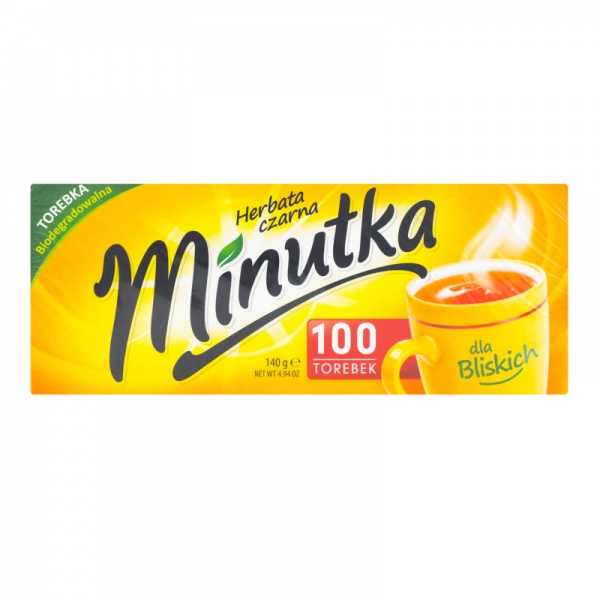 Чай черный Minutka 100 шт. х 1.4 г 100 шт. 140 г 