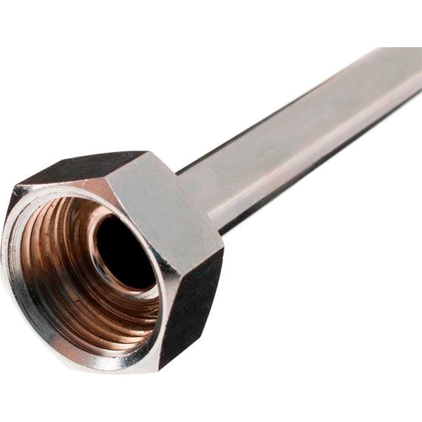 Трубка хромована Albertoni М10х1/2