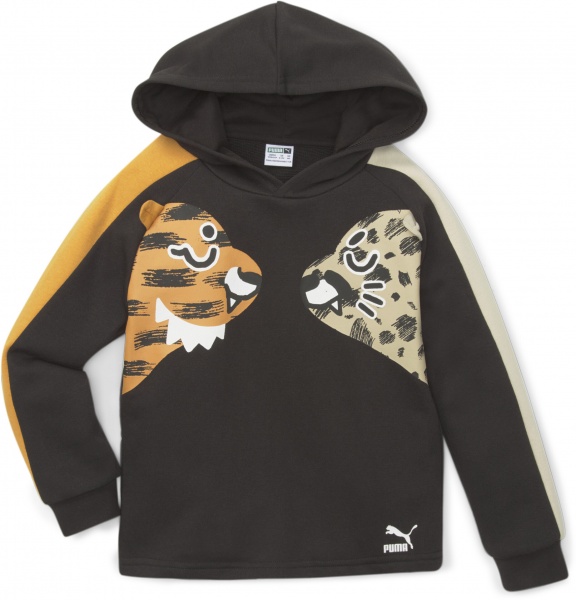 Джемпер Puma T7 PUMAMATES HOODIE TR 53847101 р. 116 черный