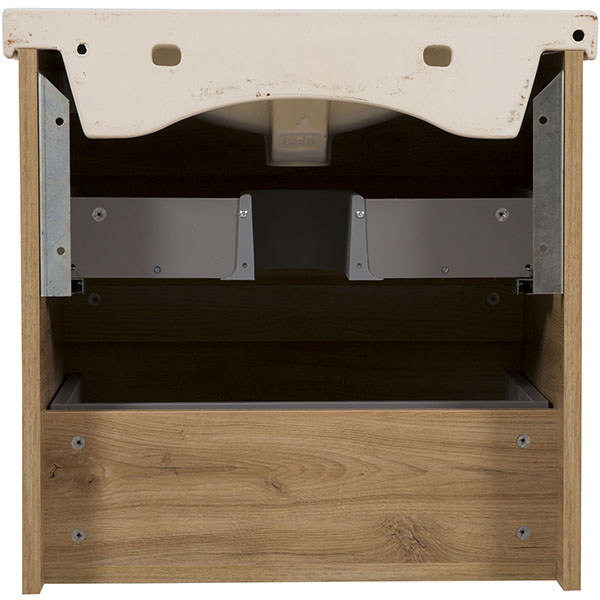 Тумба Аква-Родос Винтаж (севилья) 70 см с умывальником Frame (консольная)