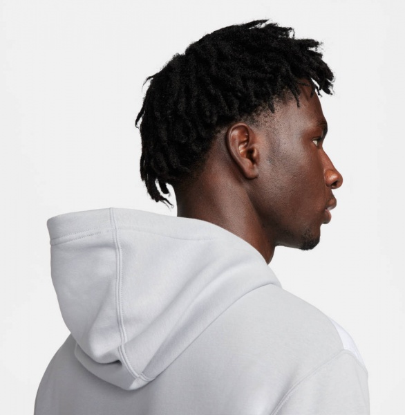 Джемпер Nike M NSW SP FLC FZ HOODIE BB FQ8819-012 р.M сірий