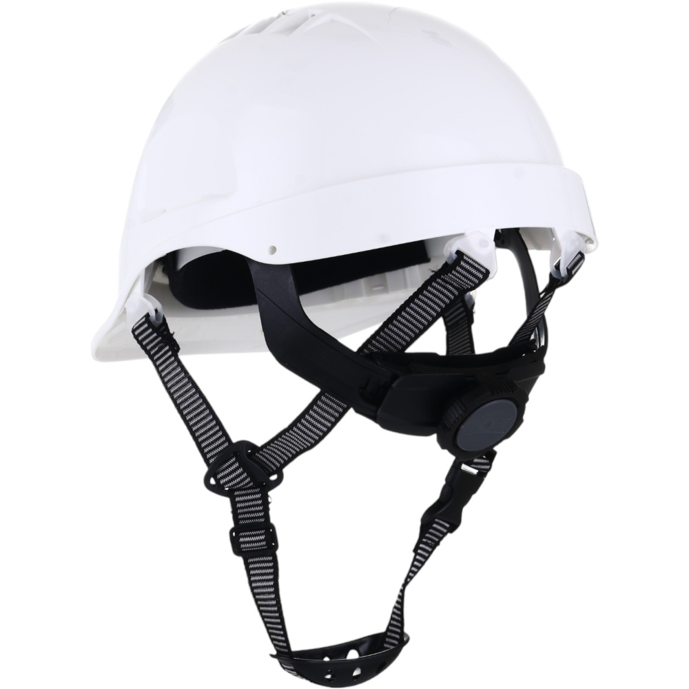 Каска строителя Montero белый W-037