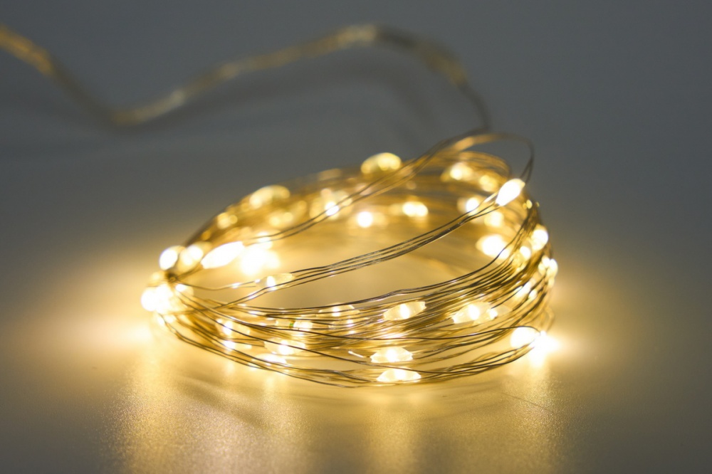Электрогирлянда светодиодная Китай USB светодиодная (LED) 50 ламп 5 м (721305)