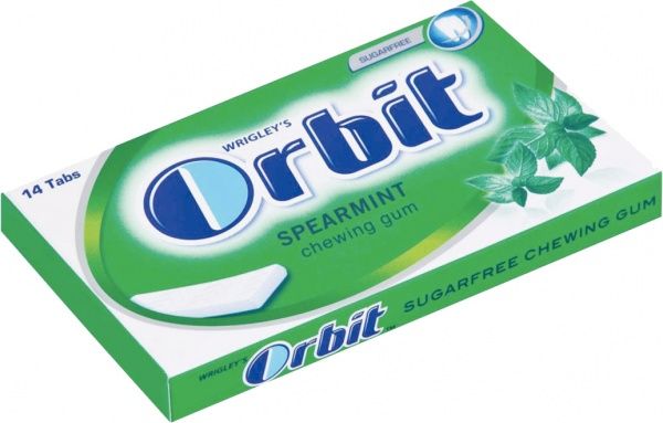 Жевательная резинка Orbit Tabs (Spearmint) 