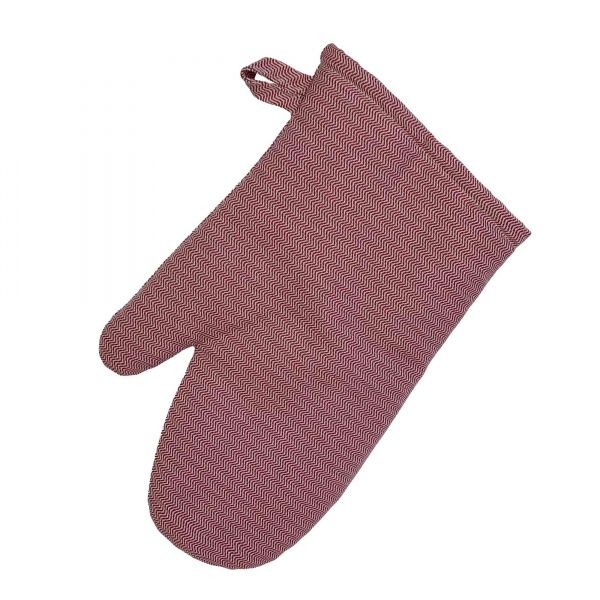 Прихватка-рукавиця ФРЕГАТ червона хвиля 18x31 см La Nuit 