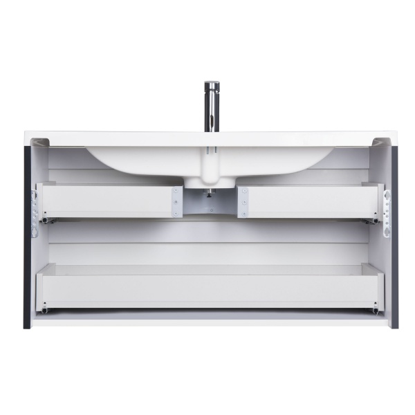 Тумба підвісна Мойдодир Paula 100 з умивальником Cosmopolitan 100