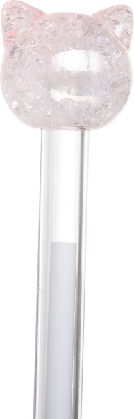 Ручка гелевая Лунный котик розовый 