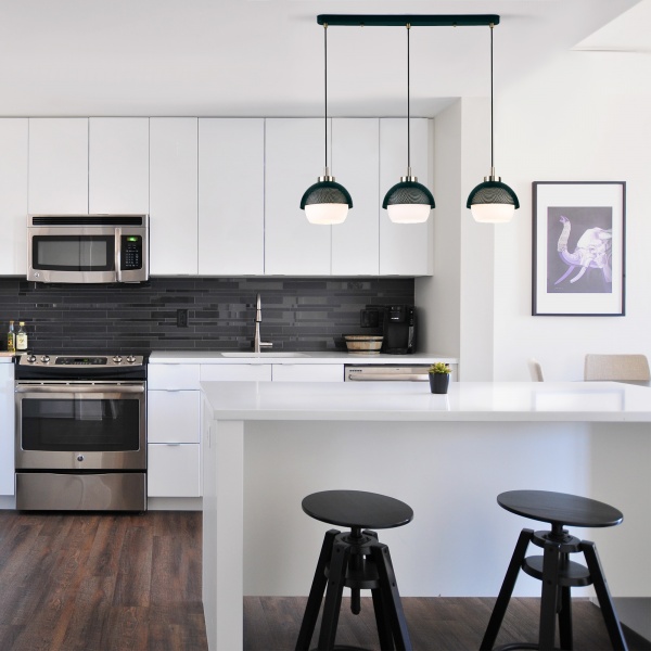 Подвес Strotskis Nocciola 3x60 Вт E27 бело-черный 50106/3 (бронза) 