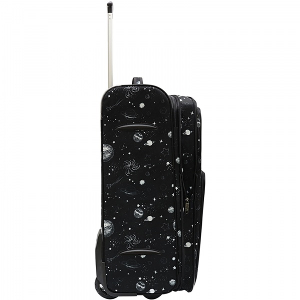 Чемодан Bagland Леон 51 л черный суб.917 (37666244) 