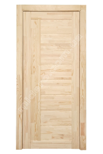 Дверное полотно Домінант-Вуд Эталон 1-2 - глухое 800х2000х36 ПГ 800 мм под покраску 