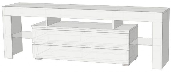Тумба під ТВ № 3 німфея альба 