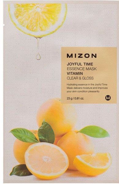 Маска для обличчя MIZON Joyful Time Essence Mask Vitamin Clear&Gloss 23 г 1 шт.