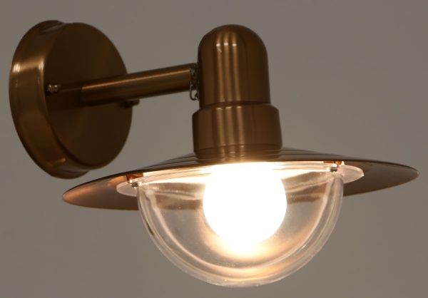 Светильник настенный Rabalux Tallinn 8544 E27 60 Вт IP44 медный 