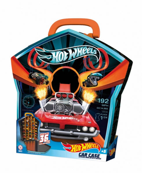 Контейнер Hot Wheels Металлический для 36 машинок HWCC3