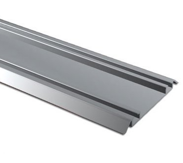 Профіль Braz Line меблевий алюмінієвий 61х7 анод срібло 3,0 м