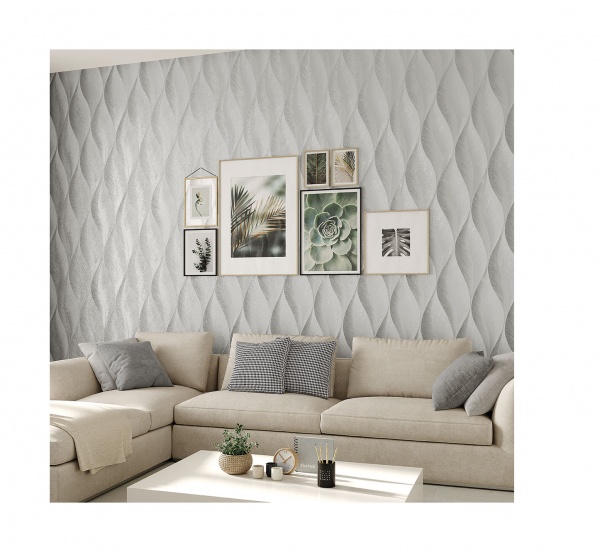 Шпалери вінілові гарячого тиснення Sintra LEAVES 521014 1,06x10,05 м 